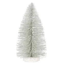 Christmas Basics<Department 56 8 Inch Silver Glitter Tree