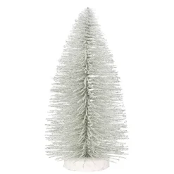 Christmas Basics<Department 56 8 Inch Silver Glitter Tree
