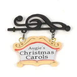 Replacement Parts<Department 56 Augie's Christmas Carols Sign
