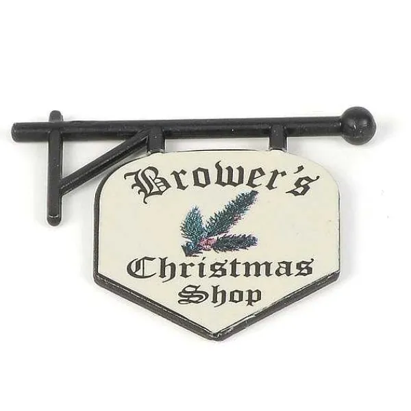 Replacement Parts<Department 56 Brower's Christmas Shop Sign