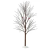 Christmas Basics<Department 56 Brown Tree With Snow/Bird