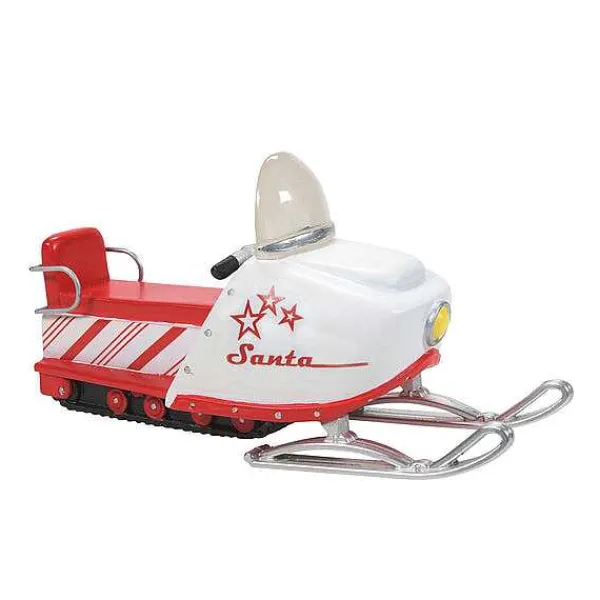 Village Accessories<Department 56 Candy Cane Snowmobile
