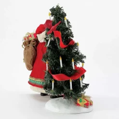 New Santas<Department 56 Cardinal Christmas