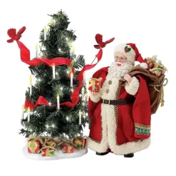 New Santas<Department 56 Cardinal Christmas
