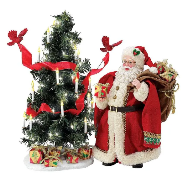 New Santas<Department 56 Cardinal Christmas