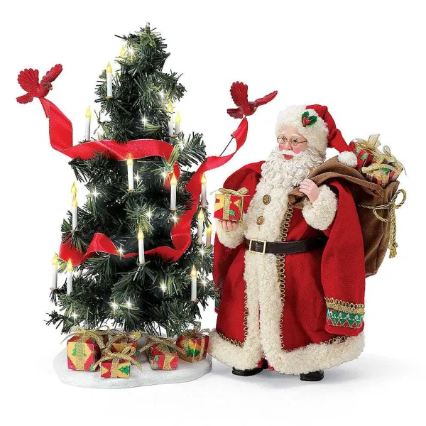 New Santas<Department 56 Cardinal Christmas
