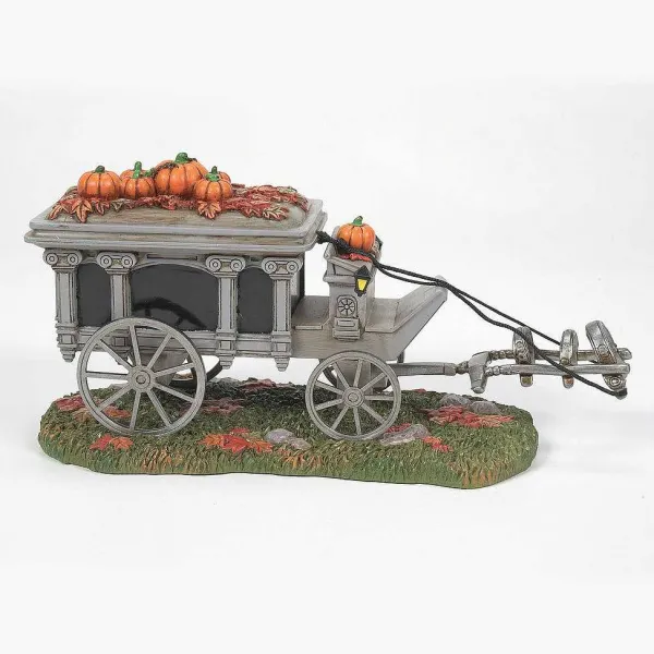 Snow Village Halloween<Department 56 Disneyland Haunted Hearse