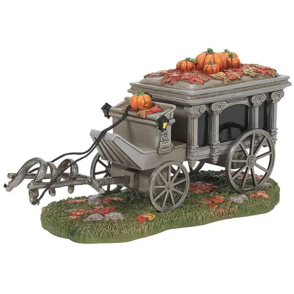 Snow Village Halloween<Department 56 Disneyland Haunted Hearse