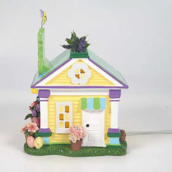 Original Snow Village<Department 56 Easter Gardens Flower Shop