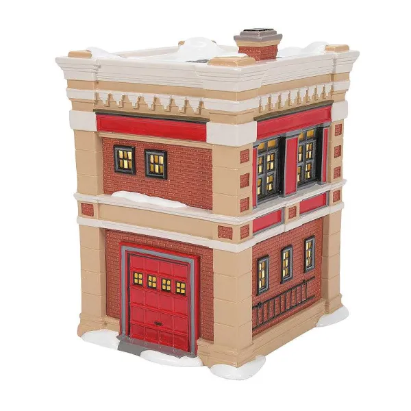 Original Snow Village<Department 56 Engine 223 Fire House