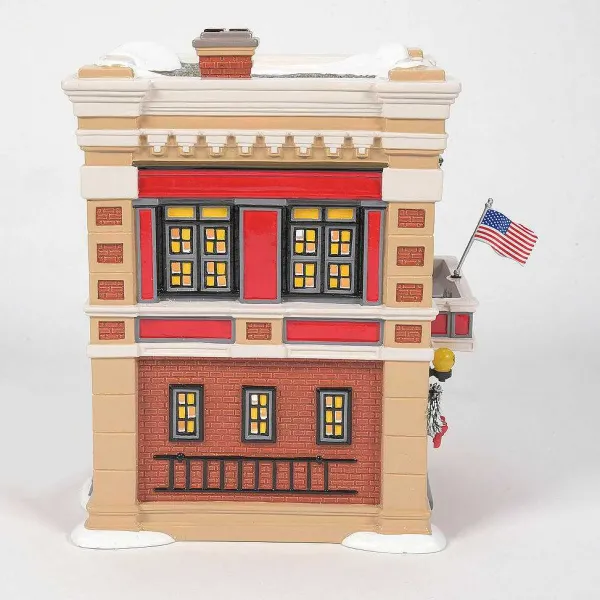 Original Snow Village<Department 56 Engine 223 Fire House