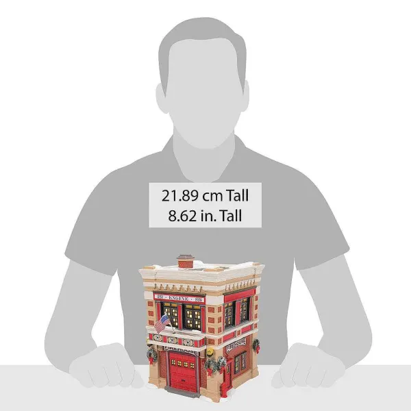 Original Snow Village<Department 56 Engine 223 Fire House