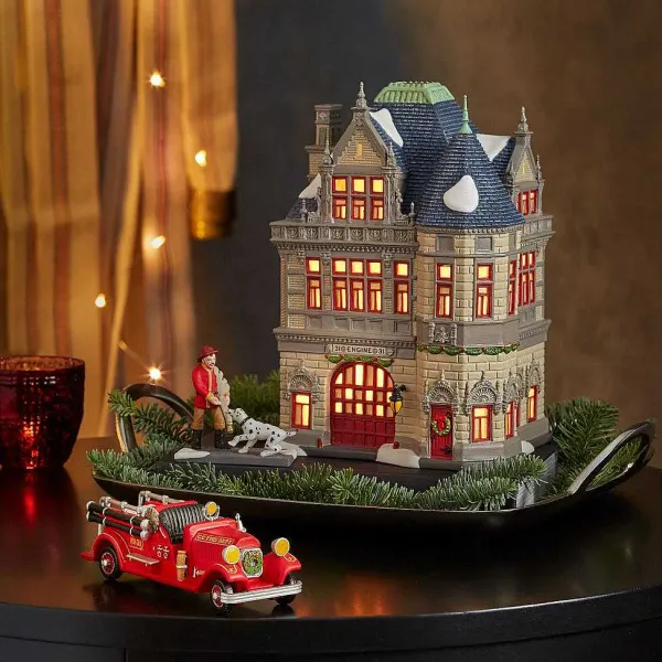 Christmas In The City<Department 56 Engine Company 31
