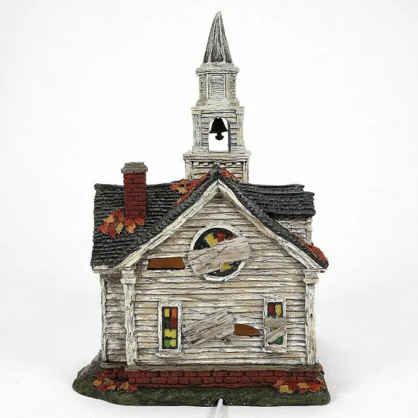 Hot Properties Village<Department 56 Fallen Church Of Fallwell S/2