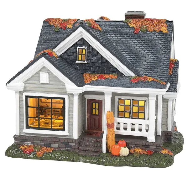 Snow Village Halloween<Department 56 Fe Gather 'Round For Thanksgiv