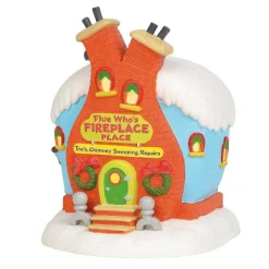 Grinch Villages<Department 56 Flue Who's Fireplace Place