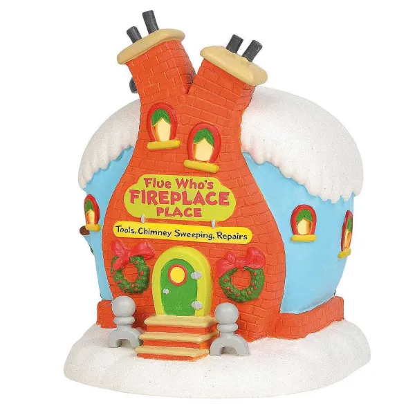 Grinch Villages<Department 56 Flue Who's Fireplace Place