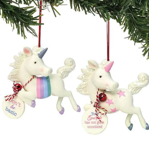 Snowpinions<Department 56 Flying Unicorn Ornament, 2A