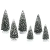 Village Accessories<Department 56 Frosted Pine Grove, Set Of 6