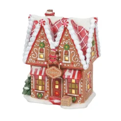 North Pole Series<Department 56 Gingerbread Bakery