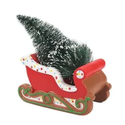 Village Accessories<Department 56 Gingerbread Christmas Sleigh