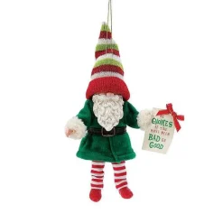 Possible Dream Ornaments<Department 56 Gnome Bad Or Good Orn