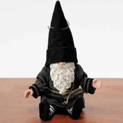 Sale<Department 56 Gnome Black And Gold Orn