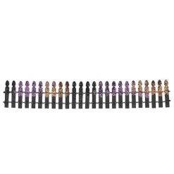 Village Halloween Accessories<Department 56 Halloween Glitter Fence