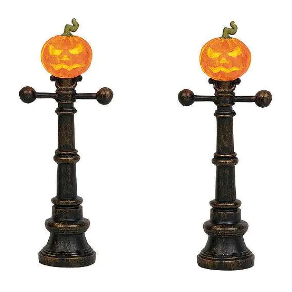Village Halloween Accessories<Department 56 Halloween Street Lamps