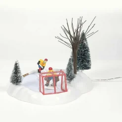 Village Accessories<Department 56 Hockey Practice Animated