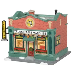 A Christmas Story Village<Department 56 Hohman Telegraph Office