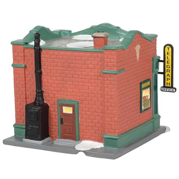 A Christmas Story Village<Department 56 Hohman Telegraph Office
