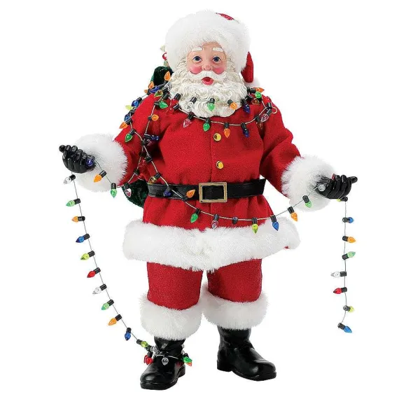 New Santas<Department 56 In A Tangle