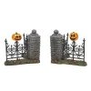 Village Halloween Accessories<Department 56 Jack Lantern Lit Fence Corners