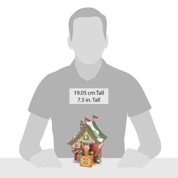 North Pole Series<Department 56 Jacques Jack In The Box Shop