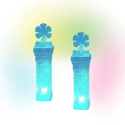 Village Accessories<Department 56 Lit Ice Castle Corners