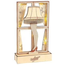 Flourish<Department 56 Lit Leg Lamp