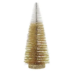 Christmas Basics<Department 56 Med. Gold Variegated Tree