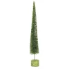 Christmas Basics<Department 56 Med. Green Glitter Spike Tree