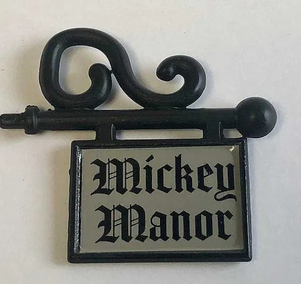 Replacement Parts<Department 56 Mickey Manor Sign