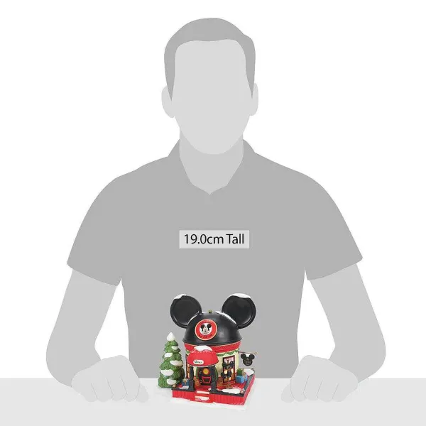 Disney Village<Department 56 Mickey Mouse Ear Hat Shop