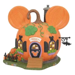 Disney Village<Department 56 Mickey's Pumpkintown House