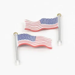 Replacement Parts<Department 56 Nascar Cafe Set Of 2 American Flags