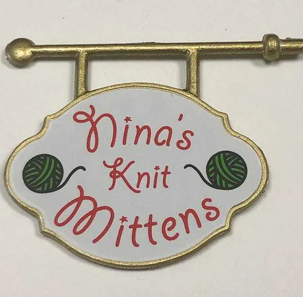 Replacement Parts<Department 56 Nina's Mittens Sign