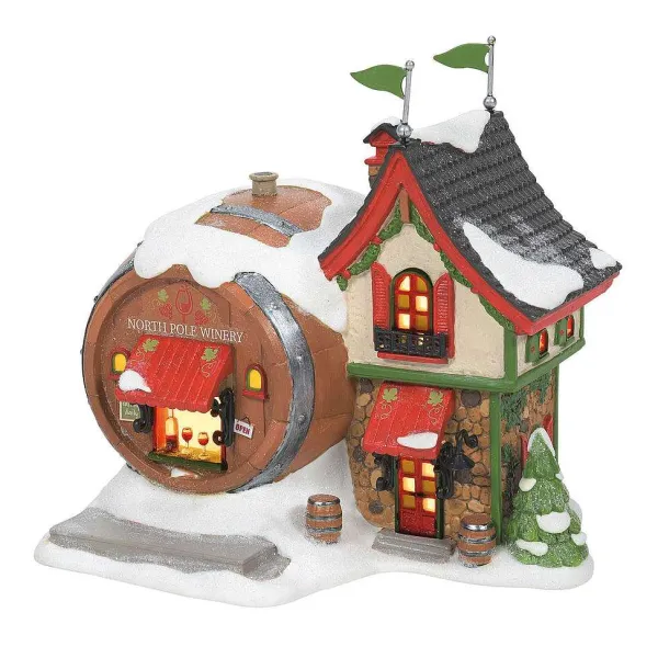 North Pole Series<Department 56 North Pole Winery