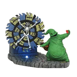 Nightmare Before Christmas Village<Department 56 Oogie Boogie Gives A Spin