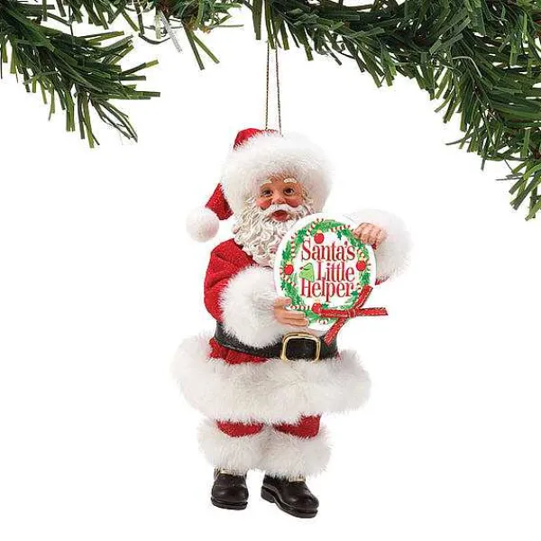 Possible Dream Ornaments<Department 56 Ornpd Santa's Little Helper