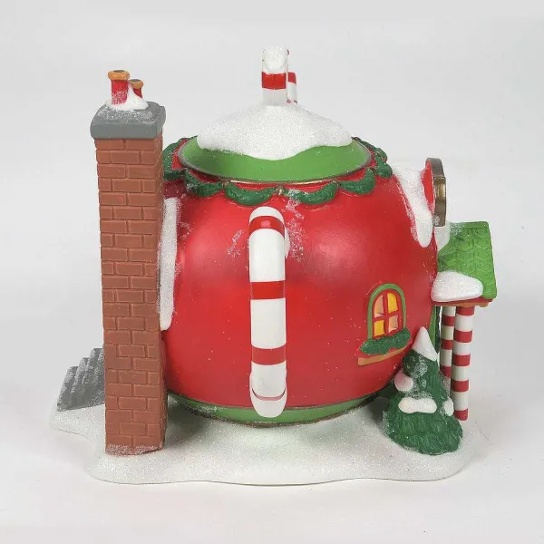 North Pole Series<Department 56 Peppermint Tea Shop
