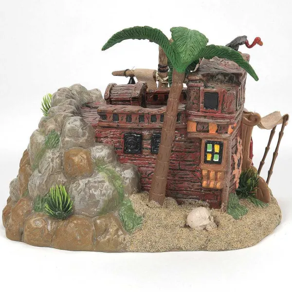 Snow Village Halloween<Department 56 Pirate Haven Hideaway