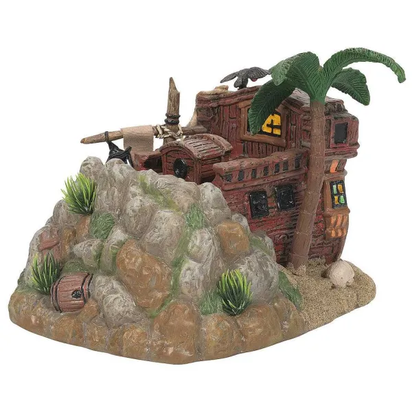 Snow Village Halloween<Department 56 Pirate Haven Hideaway